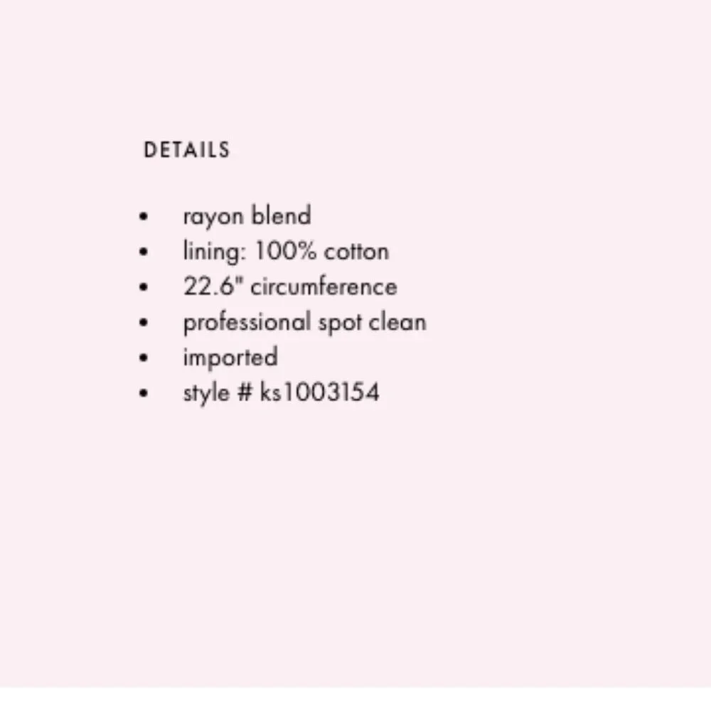 kate spade black white polka dot bow baseball hat cap nwt - Picture 5 of 6